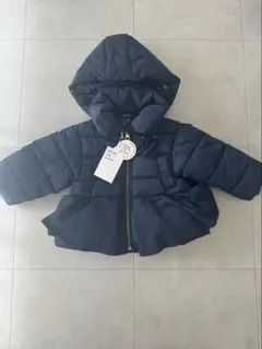 アプレレクールさくらぼ柄アウター 80cmネイビー新品タグ付き