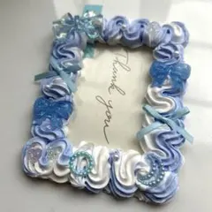 水色・トレカケース・ホイップデコ