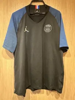パリサンジェルマン PSG ジョーダン トレーニングシャツ L 黒×青 Nike