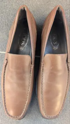 TOD'S トッズ 濃茶 ローファー 25cm 除菌・消臭済み - メルカリ