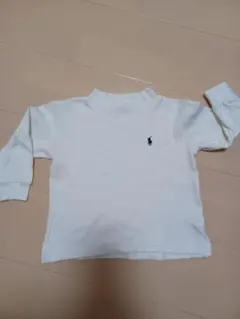 Ralph Lauren 　クリーム色 長袖Tシャツ 90