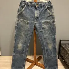 カーハート　ダブルニーデニムパンツ 33×34 メキシコ製のサムネイル