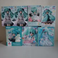 初音ミク プライズフィギュア まとめ売り 9点セット 初音ミク フィギュア 9点セット まとめ売り - メルカリ