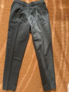 テーパードスラックス ゴムウエスト