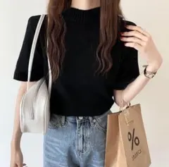 【 GRL 】 クロップドニット