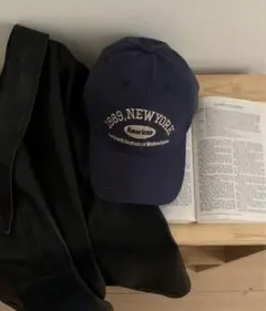 ネイビーキャップ