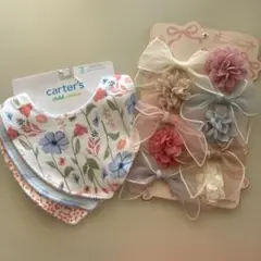 carter's スタイとヘアピンセット