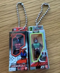 仮面ライダー ソフビ パッケージ チャーム