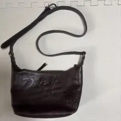 Dakota レザー ショルダーバッグ チョコブラウンのサムネイル