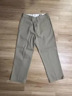 Dickies ベージュ ワークパンツ ストレートレッグ