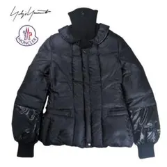 【希少】Y's×MONCLER ハイネック 丸襟 ダウンジャケット