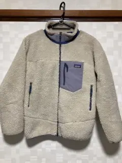 patagonia レトロX フリースジャケット キッズXL ラベンダー