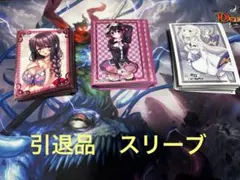 引退品　スリーブセット