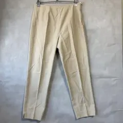 スピックアンドスパン テーパードパンツ スラックス 40 スリット きれいめ