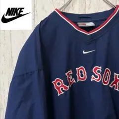 【激レア】NIKE ナイロンジャケット　プルオーバー　レッドソックス　MLB