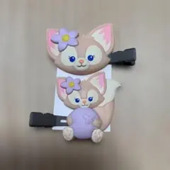 リーナベル　ヘアクリップ　ダッフィーフレンズ　ディズニーシー