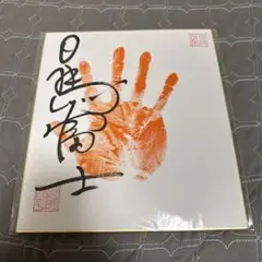 大相撲 手形 横綱 【鶴竜】直筆 - メルカリ