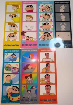 【クレヨンしんちゃん キャラクリアフォト】セリア プリクラ 証明写真 まとめ売り