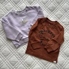 babygap gap ギャップ　スヌーピー スウェット　長袖　ロンT 90