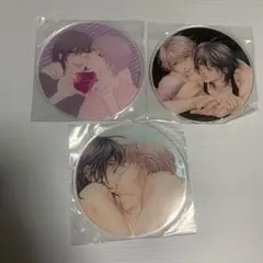 クロネコ彼氏　クロネコカフェ　アクリルコースター　3点