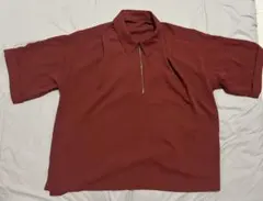 HARE/DABOルーズハーフZIPシャツ