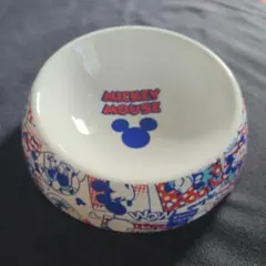 Disney Mickey Mouse フードボウル 陶器製のサムネイル