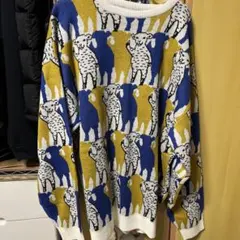 graniph XL 羊柄 ニットセーター ラムチョップのサムネイル