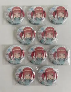 五等分の花嫁 二乃 ローソン 缶バッジ