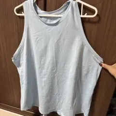 all in motion 水色 タンクトップ XXL