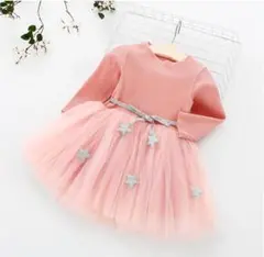 70cm ワンピース　チュールドレス　ベビー キッズ 子供服　【クリスマス】