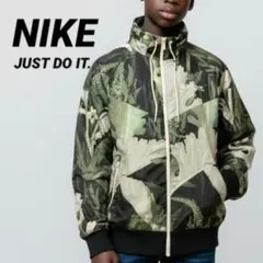 NIKE ナイキ ナイロンジャケット ボタニカル柄 総柄SnowMan 深澤着用