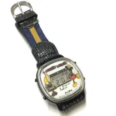 【レア＆レトロ、稼働品】セイコー アニメメロディ ミッキーマウス 腕時計