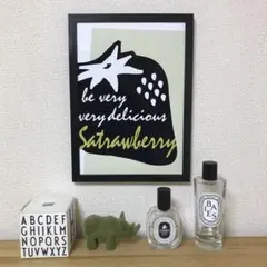 ＊北欧風ポスター＊A4（21cm×29.7cm）　　　☆フレーム付き