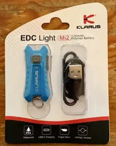 KLARUS Mi2 キーチェーンライト ブルー 新品 USB-C充電