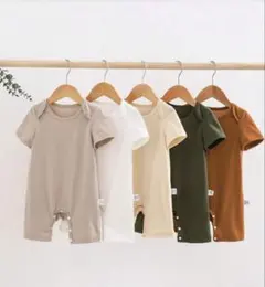 SHIEN半袖ロンパース　5点セット　9-12ヵ月