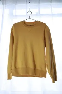 UNIQLO クルーネック スウェット イエロー Mサイズのサムネイル