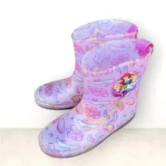 ディズニープリンセス　長靴　18センチ　レインブーツ　女の子　バースデー
