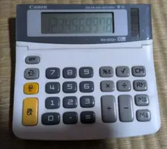 中古品　Canon WS-200H ソーラー　キャノン 大型表示 10桁