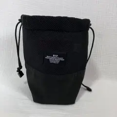【美品】BIP BAGS IN PROGRESS 巾着 バッグ 黒のサムネイル
