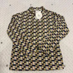 タグ付き未使用　&mignon アンドミニョンハイネックT 120サイズ