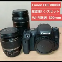 ✨ Canon EOS 8000D 一眼レフ スマホ転送 シングルレンズセット - メルカリ