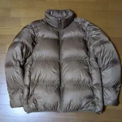 ユニクロ　ウルトラライトダウンボリュームジャケット　XL　ブラウン