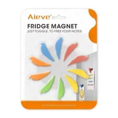 Aieve 超強力マグネットピン 冷蔵庫 マグネットフック 片手操作磁石押しピン