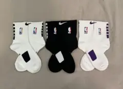 ナイキNIKE NBA スポーツバスケソックス靴下3足 26-28cm