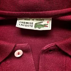 フレラコ　LACOSTE ラズベリーカラー ポロシャツ ヴィンテージ