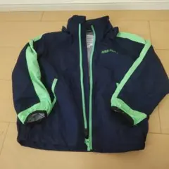 RADCHAP ジャケット 120 ネイビー・グリーン　ウインドブレーカー