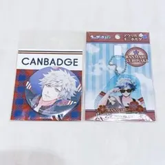 うたプリ　黒崎蘭丸　缶バッジ・アクリルキーホルダー　2点セット