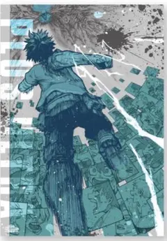 ヒロアカ 原画展 A2 アートポスター【緑谷出久】