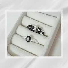 ✨シンプルなのに忘れられない✨ブラックリング・指輪(No.6)