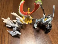 希少　海洋堂 ポケモン DSソフト予約特典オリジナルフィギュア 4体セット ぽけもん☆かふぇ 海洋堂 特典フィギュア